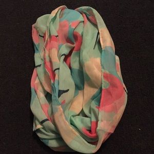 Spring infinity scarf