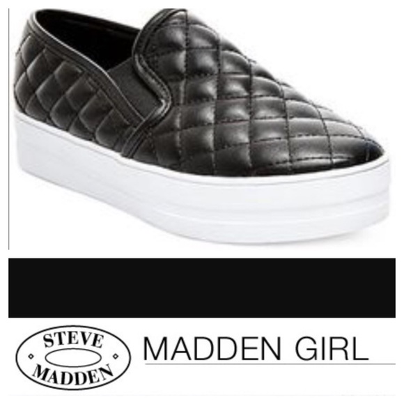 madden girl quilted sneakers