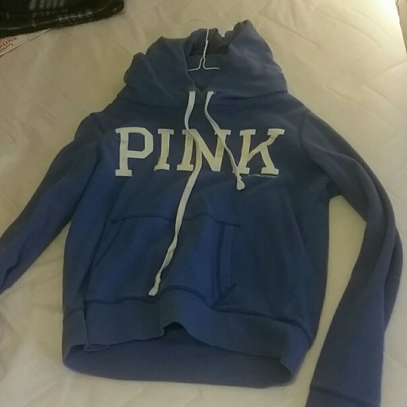 Blue "PINK" hoodie