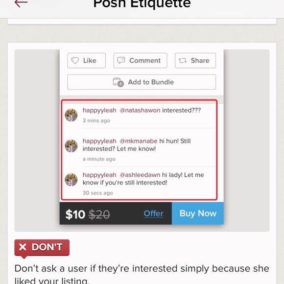 💕Please follow Posh rules. 💕 - Picture 2 of 2