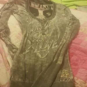 Sweater dress size M fits like small