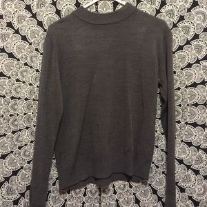 Slightly Turtleneck Grey Sweater