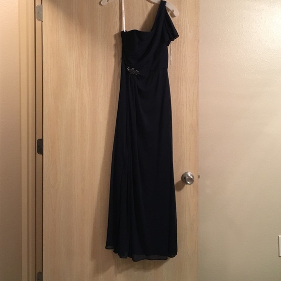 Navy Blue Gown