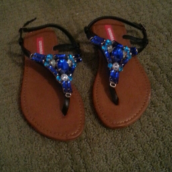 Jeweled sandals