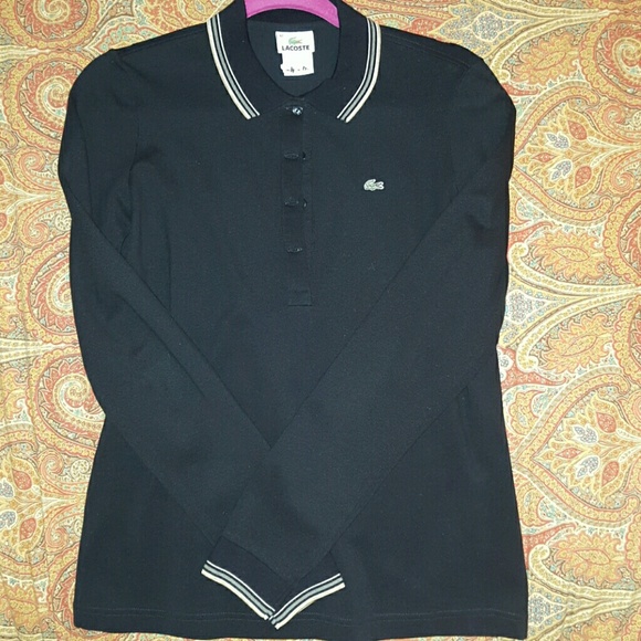 Black  Lacoste blouse