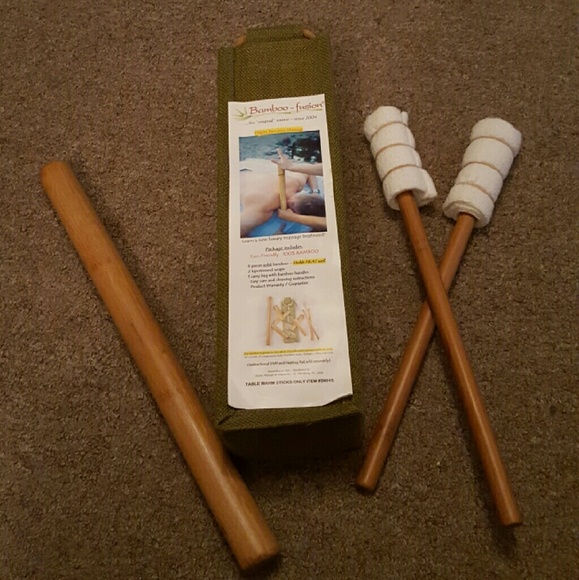 Bamboo massage kit