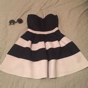 Black and White Striped AKIRA dress!