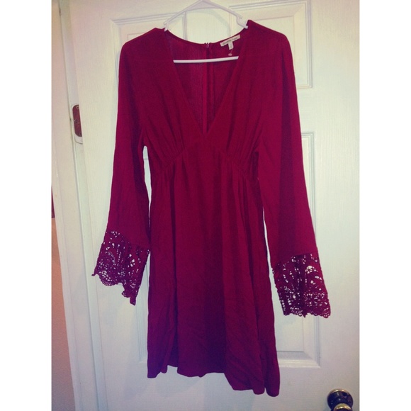 Charlotte Russe v neck lace dress.