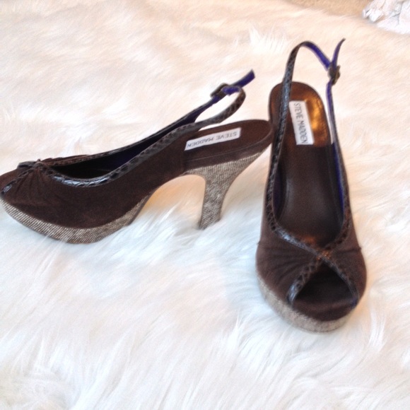 💥SALE TODAY💥STEVE MADDEN Open Toe Heels - Picture 3 of 4