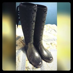 Authentic Coach Rain Boots!