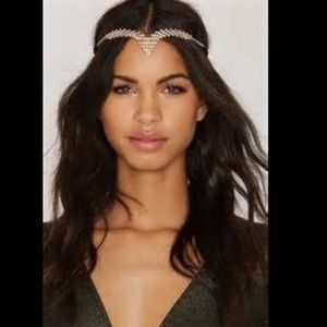 Nasty Gal Golden Headpiece