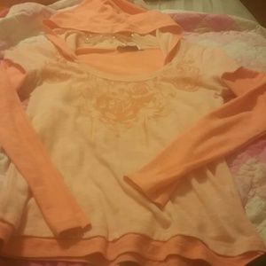 *REDUCED* Fox Racing long sleeve with hood size L