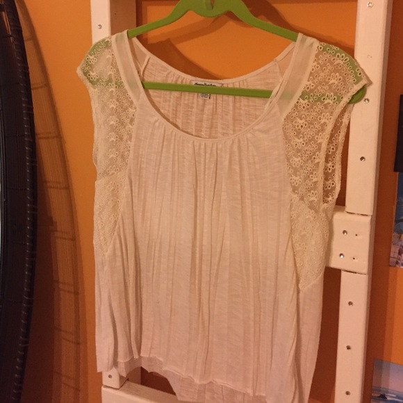 AE White Blouse