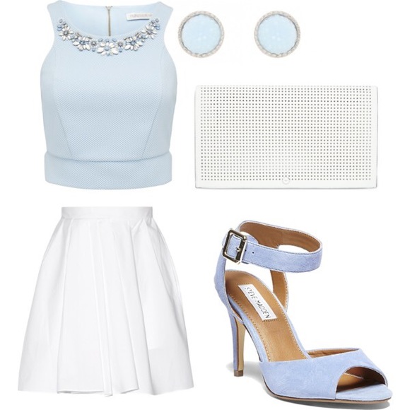 TODAY ONLY ‼️🆕 Gorgeous Baby Blue Heels - Picture 2 of 5