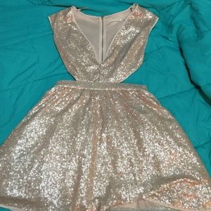 Nasty Gal sequin dress