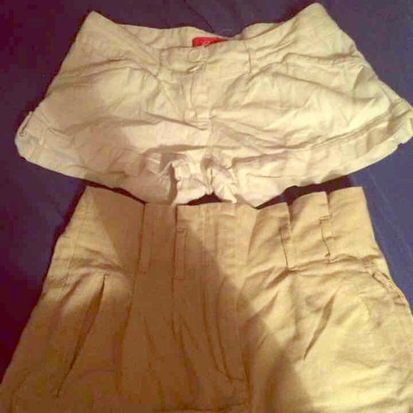 Shorts bundle two pairs of shorts high waisted