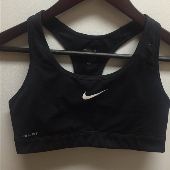 Really cute black sports bra
