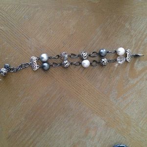 Black and beaded Brighton bracelet!