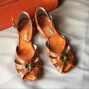 ☀️Colorful, beautiful detailed sandals