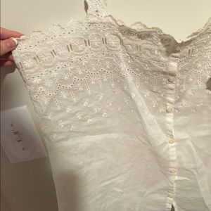 Madewell Eyelet Fieldlace Cami