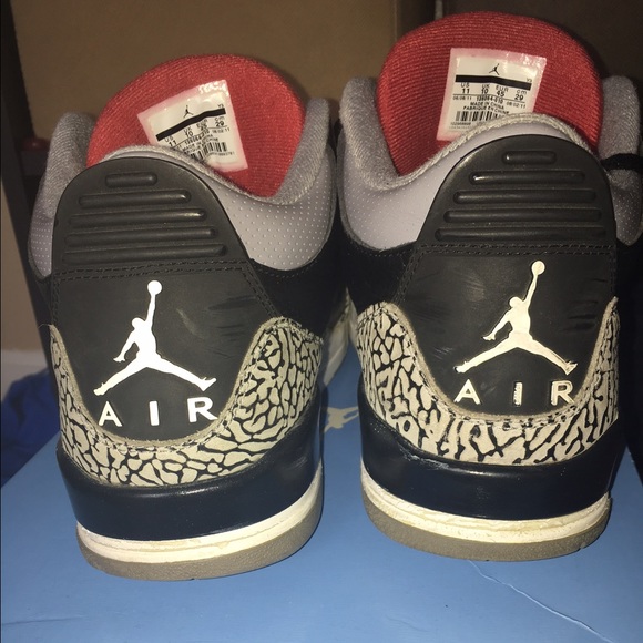 retro 3 black cement - Picture 3 of 3