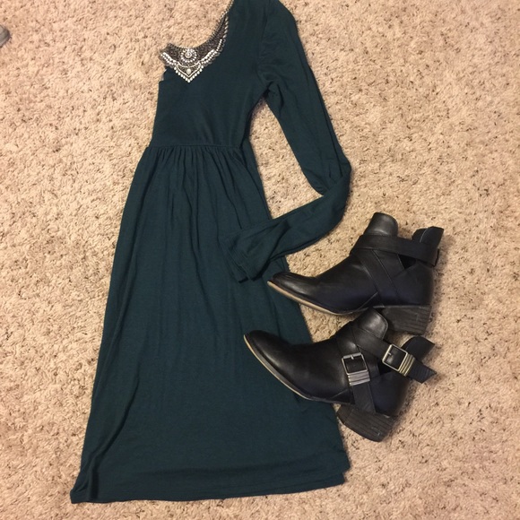 Teal Dress