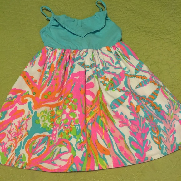 Lilly Pulitzer Emmaline Scuba to Cuba girls dress