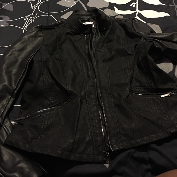 Faux Leather Jacket