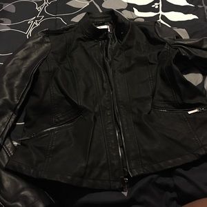 Faux Leather Jacket