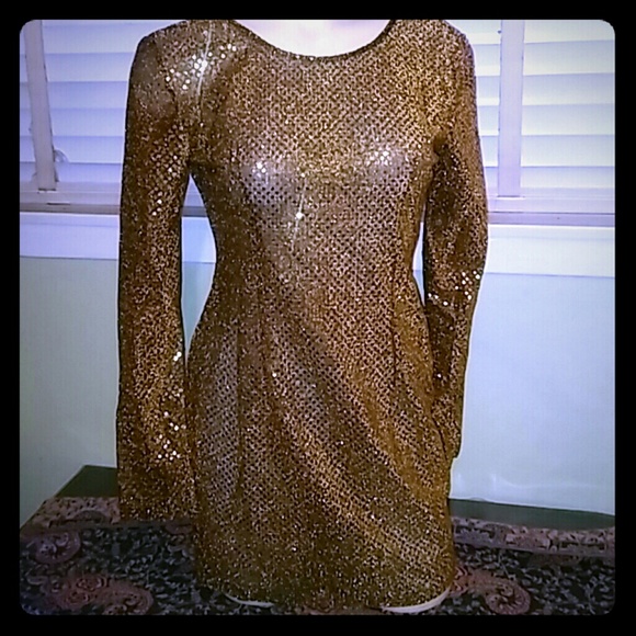 Gold Dress