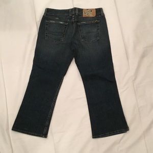 LUCKY BRAND CROP JEANS