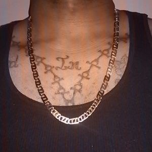 Stainless steel. Necklace