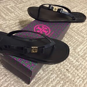 Tory Burch jelly flip flops