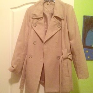 Taupe Peacoat
