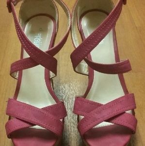 Charlotte Russe Pink Platforms