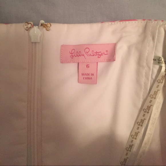 Angela Sweet Heart Lilly Pulitzer Dress! Like NEW! - Picture 2 of 4