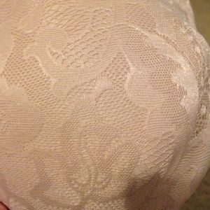 Nude lace bra
