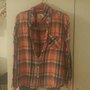 Plaid shirt. Worn once