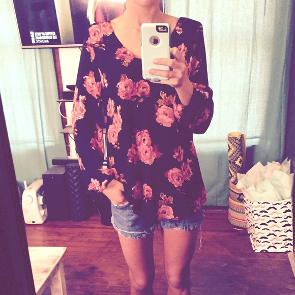 Cross Back Blouse