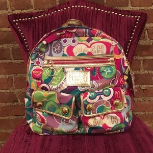 Coach (poppy) book bag