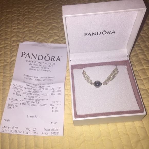 Pandora bracelet, never been worn.