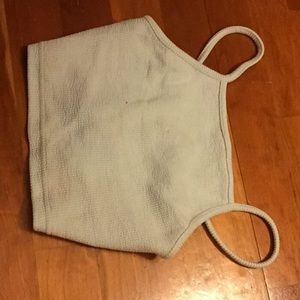 Mint Ribbed Topshop Tank/Halter