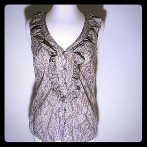 Ann Taylor Ruffle Tank