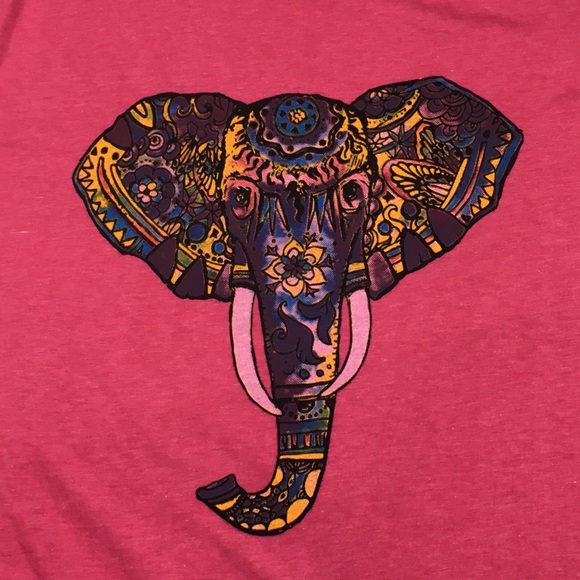🛑SOLD🛑Boho Elephant Print Tank - Picture 2 of 3