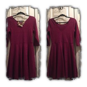 Casual dress wine💝FINAL PRICE