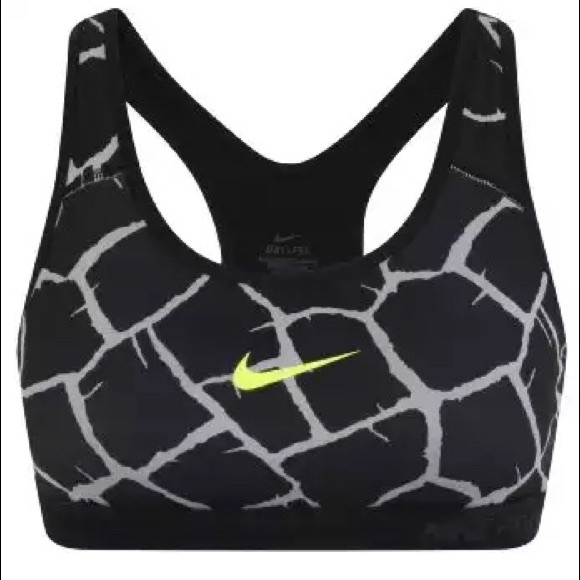 Nike Pro Classic Padded Giraffe Sports Bra Size M