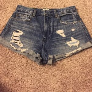 Abercrombie and Fitch denim shorts