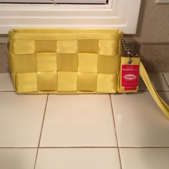 Harveys Seatbelt Yellow Bag Baguette.