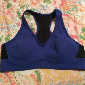 Victoria Secret VSX Sports Bra in Royal Blue Large