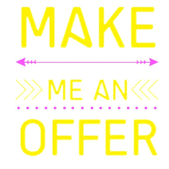 Please don't hesitate to make a fair Offer